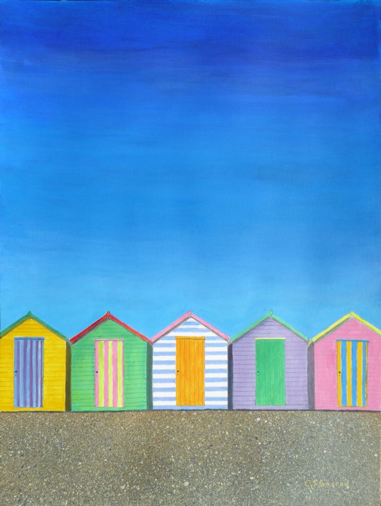 Beach huts