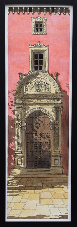 crit_johnlucking_Doorway of Curia Building, Granada