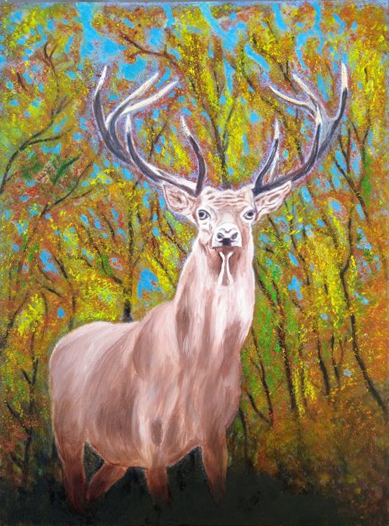 Autumn stag