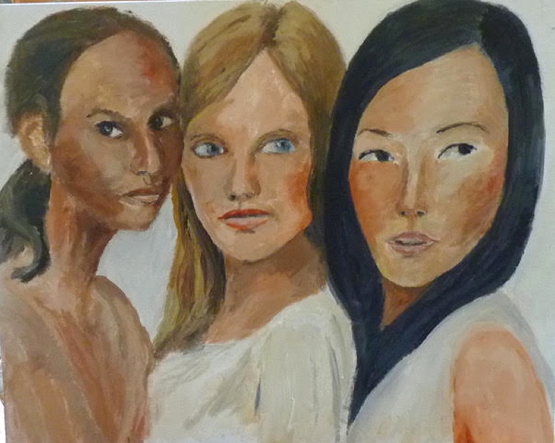 Three girls