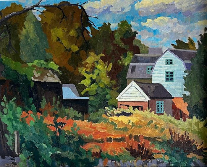 August Glow in Pixham