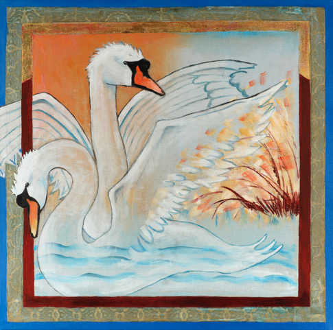 Carshalton swans