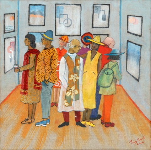The summer private view