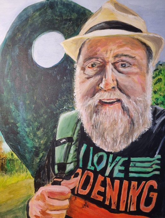 Bernie in Battersea Park