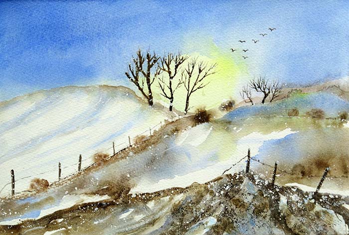 A wintry morning