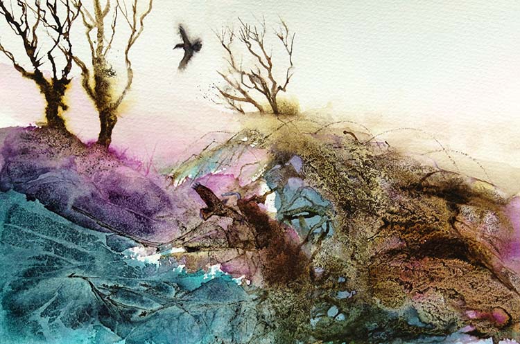 Over the brambles