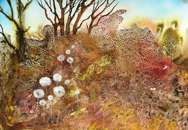 Woodland textures and clocks