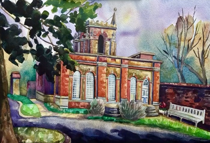 September light at Water Tower