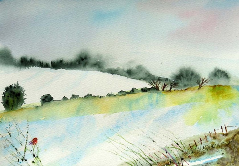 Winter morning on Ranmore